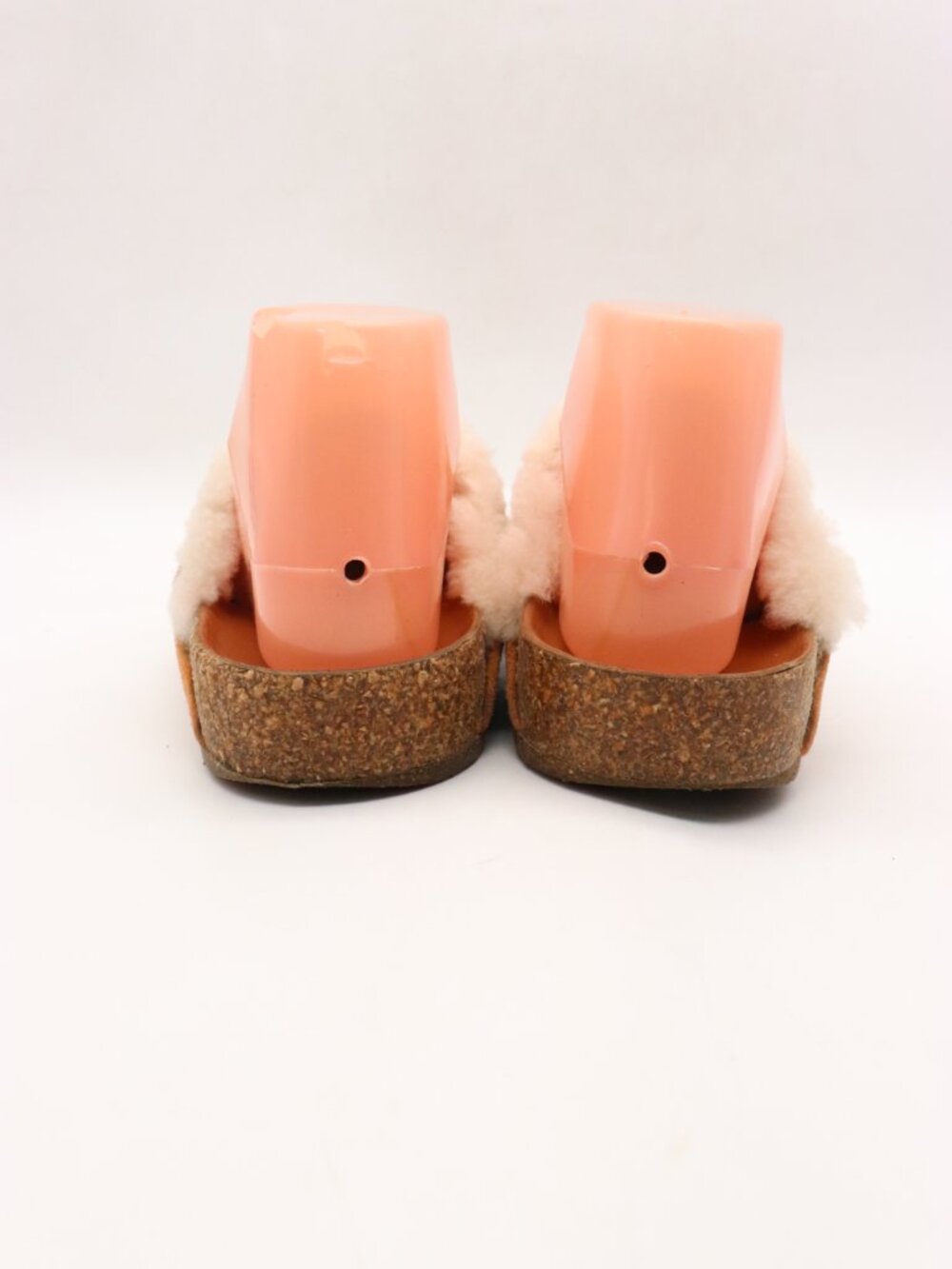 Jenni Kayne Shearling Lined Women's Size EU 38 Brown Slip On Moc Clogs - Picture 5 of 10